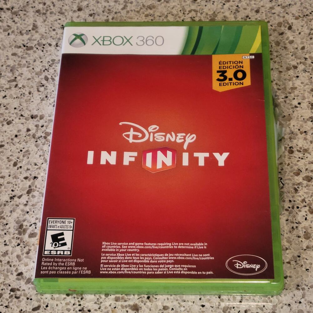 Disney Infinity 3.0 Edition Disc Microsoft XBOX 360, 2015 Case + Manual✨️Rated E
